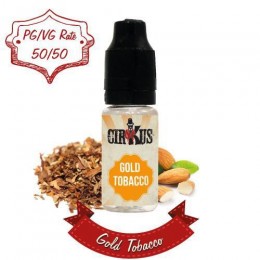 VDLV Authentic Cirkus Gold Tobacco 06mg 10ml Υγρό Αναπλήρωσης