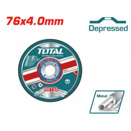 TOTAL ΔΙΣΚΟΣ ΛΕΙΑΝΣΕΩΣ ΜΕΤΑΛΛΟΥ 76mm X 4mm ΓΙΑ TAGLI76017 (TAC30276)