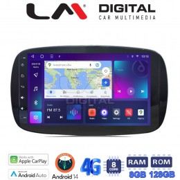 LM Digital - LM ZT8029 GPS Οθόνη OEM Multimedia Αυτοκινήτου για SMART ForTwo  2015> (CarPlay/AndroidAuto/BT/GPS/WIFI/GPRS) electriclife