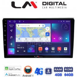 LM Digital - LM ZC8050 GPS Οθόνη OEM Multimedia Αυτοκινήτου για AUDI A4 (8E) 2001>2008 (CarPlay/AndroidAuto/BT/GPS/WIFI/GPRS) electriclife