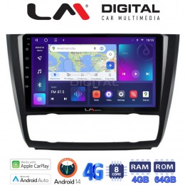 LM Digital - LM ZC8170B GPS Οθόνη OEM Multimedia Αυτοκινήτου για BMW σειρά 1 (E81 - E82 - E87 -E88) (CarPlay/AndroidAuto/BT/GPS/WIFI/GPRS) electriclife