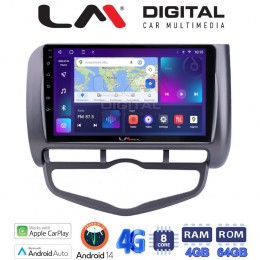 LM Digital - LM ZC8731 GPS Οθόνη OEM Multimedia Αυτοκινήτου για Honda Jazz 2003 - 2008 (CarPlay/AndroidAuto/BT/GPS/WIFI/GPRS) electriclife