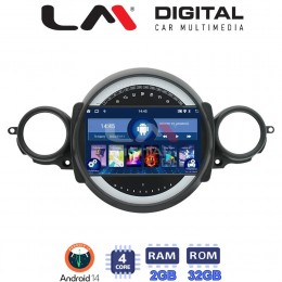 LM Digital - LM ZL4834 GPS Οθόνη OEM Multimedia Αυτοκινήτου για Mini Cooper '07>'14 Clubman 2007 > 2014 (BT/GPS/WIFI) electriclife