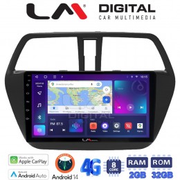 LM Digital - LM ZR8337 GPS Οθόνη OEM Multimedia Αυτοκινήτου για SUZUKI SX4 SCROSS 2014> (CarPlay/AndroidAuto/BT/GPS/WIFI/GPRS) electriclife