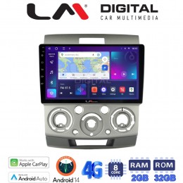 LM Digital - LM ZR8360 GPS Οθόνη OEM Multimedia Αυτοκινήτου για MAZDA BT 50  & FORD RANGER 2006>2011 (CarPlay/AndroidAuto/BT/GPS/WIFI/GPRS) electriclife