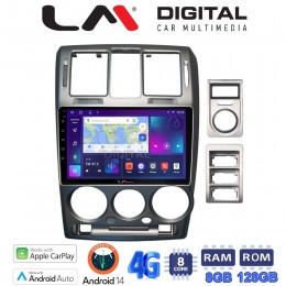 LM Digital - LM ZT8719 GPS Οθόνη OEM Multimedia Αυτοκινήτου για Hyundai Getz 2002 > 2013 (CarPlay/AndroidAuto/BT/GPS/WIFI/GPRS) electriclife