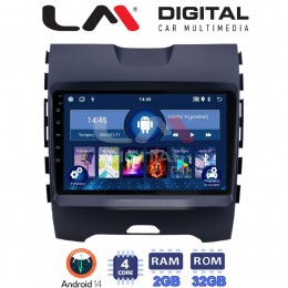 LM Digital - LM ZL4248 GPS Οθόνη OEM Multimedia Αυτοκινήτου για Ford Edge 2016 > (BT/GPS/WIFI/GPRS) electriclife