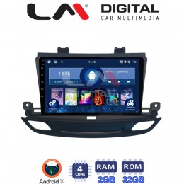 LM Digital - LM ZL4339 GPS Οθόνη OEM Multimedia Αυτοκινήτου για Opel Insignia 2018 (BT/GPS/WIFI/GPRS) electriclife