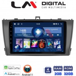 LM Digital - LM ZN4027B GPS Οθόνη OEM Multimedia Αυτοκινήτου για 0 (CarPlay/AndroidAuto/BT/GPS/WIFI/GPRS) electriclife