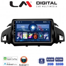 LM Digital - LM ZN4362 GPS Οθόνη OEM Multimedia Αυτοκινήτου για FORD KUGA 2013> & C-MAX 2011> (CarPlay/AndroidAuto/BT/GPS/WIFI/GPRS) electriclife