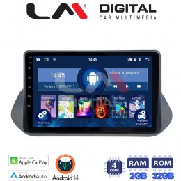 LM Digital - LM ZN4483 GPS Οθόνη OEM Multimedia Αυτοκινήτου για Nissan Qashqai 2021> (CarPlay/AndroidAuto/BT/GPS/WIFI/GPRS) electriclife