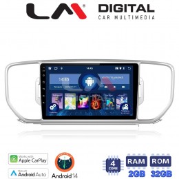 LM Digital - LM ZN4527 GPS Οθόνη OEM Multimedia Αυτοκινήτου για KIA SPORTAGE 2016>2019 (CarPlay/AndroidAuto/BT/GPS/WIFI/GPRS) electriclife