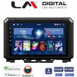 LM Digital - LM ZN4570 GPS Οθόνη OEM Multimedia Αυτοκινήτου για SUZUKI JIMNY 2018> (CarPlay/AndroidAuto/BT/GPS/WIFI/GPRS) electriclife