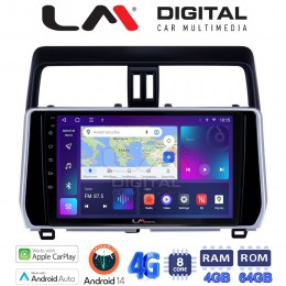 LM Digital - LM ZC8400 GPS Οθόνη OEM Multimedia Αυτοκινήτου για Toytota Land Cruiser 2019> (CarPlay/AndroidAuto/BT/GPS/WIFI/GPRS) electriclife