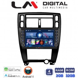 LM Digital - LM ZG4006B GPS Οθόνη OEM Multimedia Αυτοκινήτου για TUCSON 2004 > 2010 (CarPlay/AndroidAuto/BT/GPS/WIFI/GPRS) electriclife