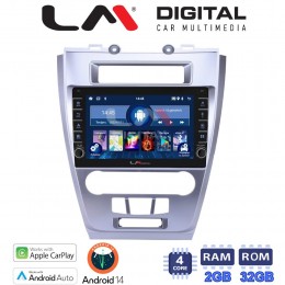 LM Digital - LM ZG4047 GPS Οθόνη OEM Multimedia Αυτοκινήτου για Ford Fusion 2012>2017 (CarPlay/AndroidAuto/BT/GPS/WIFI/GPRS) electriclife