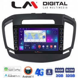 LM Digital - LM ZG8338 GPS Οθόνη OEM Multimedia Αυτοκινήτου για OPEL INSIGNIA  2014> (CarPlay/AndroidAuto/BT/GPS/WIFI/GPRS) electriclife