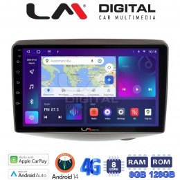 LM Digital - LM ZT8402 GPS Οθόνη OEM Multimedia Αυτοκινήτου για Toyota Yaris 1999 > 2004 (CarPlay/AndroidAuto/BT/GPS/WIFI/GPRS) electriclife