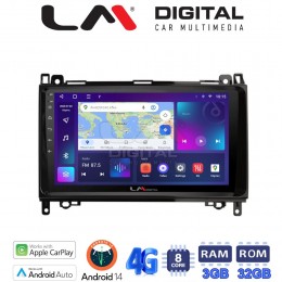 LM Digital - LM ZE8668 GPS Οθόνη OEM Multimedia Αυτοκινήτου για MERCEDES A(W169),B(W245) - SPRINTER - VITO   (CarPlay/AndroidAuto/BT/GPS/WIFI/GPRS) electriclife