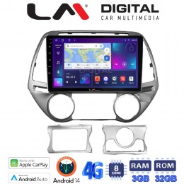 LM Digital - LM ZE8839 GPS Οθόνη OEM Multimedia Αυτοκινήτου για HYUNDAI i20 2008>2013 (CarPlay/AndroidAuto/BT/GPS/WIFI/GPRS) electriclife