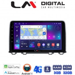 LM Digital - LM ZE8912 GPS Οθόνη OEM Multimedia Αυτοκινήτου για HONDA CRV 2017> (CarPlay/AndroidAuto/BT/GPS/WIFI/GPRS) electriclife