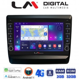 LM Digital - LM ZG8431 GPS Οθόνη OEM Multimedia Αυτοκινήτου για Isuzu DMAX 2021> (CarPlay/AndroidAuto/BT/GPS/WIFI/GPRS) electriclife