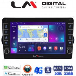 LM Digital - LM ZG8747 GPS Οθόνη OEM Multimedia Αυτοκινήτου για FIAT TIPO 2015>   (CarPlay/AndroidAuto/BT/GPS/WIFI/GPRS) electriclife