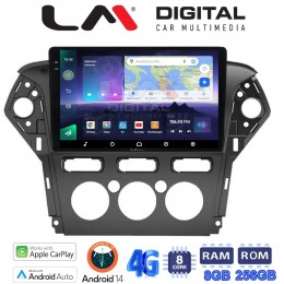 LM Digital - LM ZQ8368 GPS Οθόνη OEM Multimedia Αυτοκινήτου για FORD MONDEO 2010 > 2013 (CarPlay/AndroidAuto/BT/GPS/WIFI/GPRS) electriclife