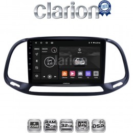 CLARION GL31197 Οθόνη OEM Multimedia Αυτοκινήτου για Fiat Doblo - Combo 2015 > 2018 (CarPlay/AndroidAuto/BT/GPS/WIFI/GPRS) electriclife