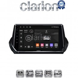 CLARION GL31375 Οθόνη OEM Multimedia Αυτοκινήτου για PEUGEOT 208-2008 2012>  (CarPlay/AndroidAuto/BT/GPS/WIFI/GPRS) electriclife