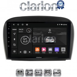 CLARION GL31817 Οθόνη OEM Multimedia Αυτοκινήτου για Mercedes SL 2009 > 2014 (CarPlay/AndroidAuto/BT/GPS/WIFI/GPRS) electriclife