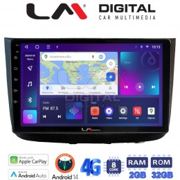 LM Digital - LM ZR8667 GPS Οθόνη OEM Multimedia Αυτοκινήτου για Mercedes Vito 2003 > 2015 (CarPlay/AndroidAuto/BT/GPS/WIFI/GPRS) electriclife