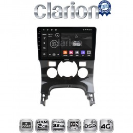 CLARION GL71323C Οθόνη OEM Multimedia Αυτοκινήτου για PEUGEOT 3008 2009>2016 & 206  2002>2006 (CarPlay/AndroidAuto/BT/GPS/WIFI/GPRS) electriclife