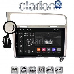 CLARION GL71591 Οθόνη OEM Multimedia Αυτοκινήτου για VW GOLF7 (CarPlay/AndroidAuto/BT/GPS/WIFI/GPRS) electriclife