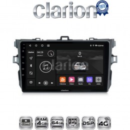 CLARION GL72063 Οθόνη OEM Multimedia Αυτοκινήτου για TOYOTA COROLLA 2006>2012  (CarPlay/AndroidAuto/BT/GPS/WIFI/GPRS) electriclife