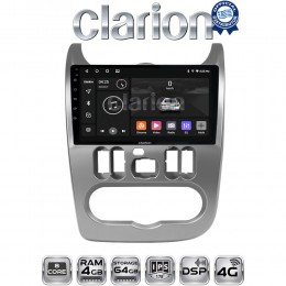 CLARION GL72432 Οθόνη OEM Multimedia Αυτοκινήτου για DACIA DUSTER 2006>2012  (CarPlay/AndroidAuto/BT/GPS/WIFI/GPRS) electriclife