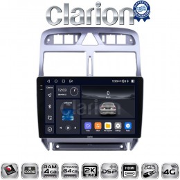 CLARION GL74017 Οθόνη OEM Multimedia Αυτοκινήτου για Peugeot 307 (CarPlay/AndroidAuto/BT/GPS/WIFI/GPRS) electriclife