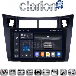 CLARION GL74084 Οθόνη OEM Multimedia Αυτοκινήτου για Τoyota Yaris 2006 > 2011 (CarPlay/AndroidAuto/BT/GPS/WIFI/GPRS) electriclife