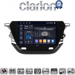 CLARION GL74523 Οθόνη OEM Multimedia Αυτοκινήτου για Opel Corsa F 2021 > (CarPlay/AndroidAuto/BT/GPS/WIFI/GPRS) electriclife