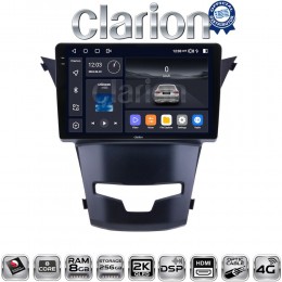 CLARION GL75016 Οθόνη OEM Multimedia Αυτοκινήτου για Ssangyong Korando 2014>(CarPlay/AndroidAuto/BT/GPS/WIFI/GPRS) electriclife