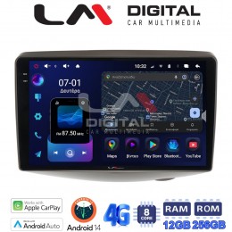 LM ZS8402 GPS Οθόνη OEM Multimedia Αυτοκινήτου για Toyota Yaris 1999 > 2004 (CarPlay/AndroidAuto/BT/GPS/WIFI/GPRS) electriclife