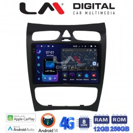 LM ZS8812 GPS Οθόνη OEM Multimedia Αυτοκινήτου για Mercedes CLK (W209) 2000 > 2004 (CarPlay/AndroidAuto/BT/GPS/WIFI/GPRS) electriclife