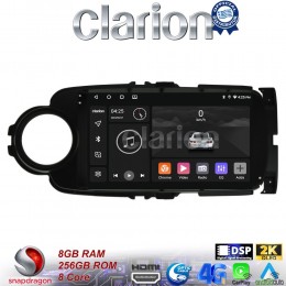 CLARION GL75454B Οθόνη OEM Multimedia Αυτοκινήτου για Toyota Yaris 2015 > 2019 (CarPlay/AndroidAuto/BT/GPS/WIFI/GPRS) electriclife