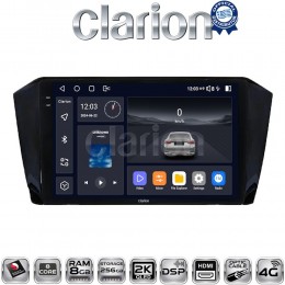 CLARION GL75519 Οθόνη OEM Multimedia Αυτοκινήτου για VW PASSAT 2015> (CarPlay/AndroidAuto/BT/GPS/WIFI/GPRS) electriclife