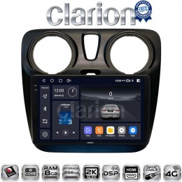 CLARION GL75657 Οθόνη OEM Multimedia Αυτοκινήτου για Dacia Dokker 2012 > (CarPlay/AndroidAuto/BT/GPS/WIFI/GPRS) electriclife