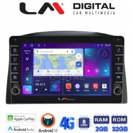 LM Digital - LM ZG8308 GPS Οθόνη OEM Multimedia Αυτοκινήτου για Jeep Grand Cherokee  2004 > 2011 with Navi (CarPlay/AndroidAuto/BT/GPS/WIFI/GPRS) electriclife