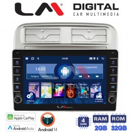 LM Digital - LM ZG4660 GPS Οθόνη OEM Multimedia Αυτοκινήτου για Fiat Grande Punto 2005 > 2009 
Fiat Linea 2005 > 2017  (CarPlay/AndroidAuto/BT/GPS/WIFI/GPRS) electriclife