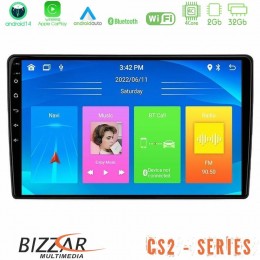 Bizzar cs2 Series 4core Android14 2+32gb kia Ceed 2007-2009 Navigation Multimedia Tablet 9″ με Carplay & Android Auto με Carplay & Android Auto u-cs2-Ki1099