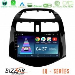 Bizzar lq Series 4core Android14 2+32gb Chevrolet Spark 2009-2015 Navigation Multimedia Tablet 9" με Carplay & Android Auto u-lq-Cv0683