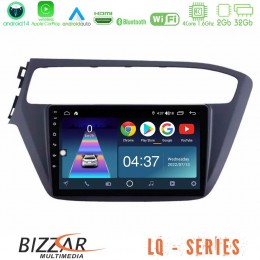 Bizzar lq Series 4core Android14 2+32gb Hyundai i20 2018-2020 Navigation Multimedia Tablet 9" με Carplay & Android Auto u-lq-Hy1961